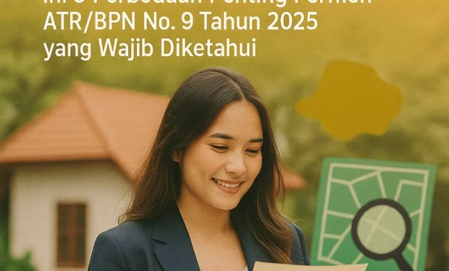 Permen ATR BPN 9 Tahun 2025 Permen ATR BPN 9 Tahun 2025