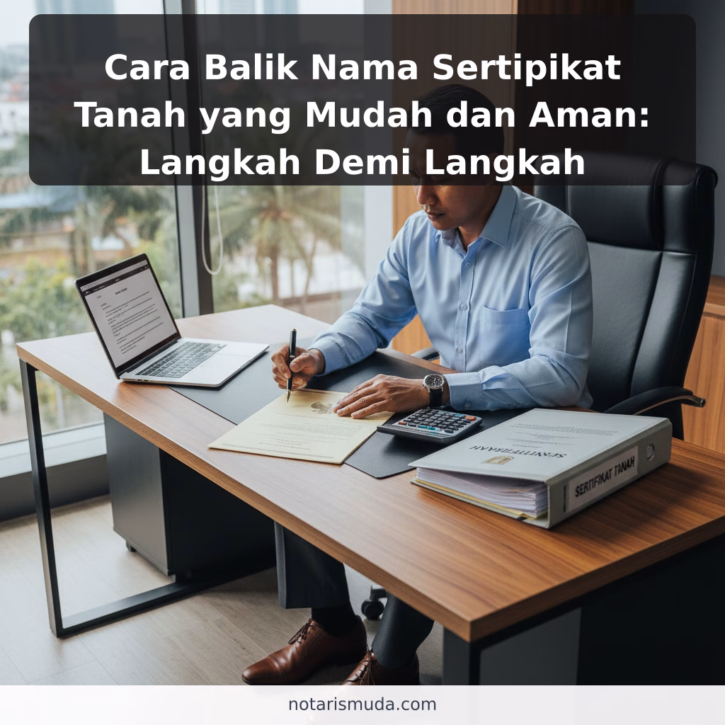 Cara Balik Nama Sertipikat Tanah yang Mudah dan Aman: Langkah Demi Langkah