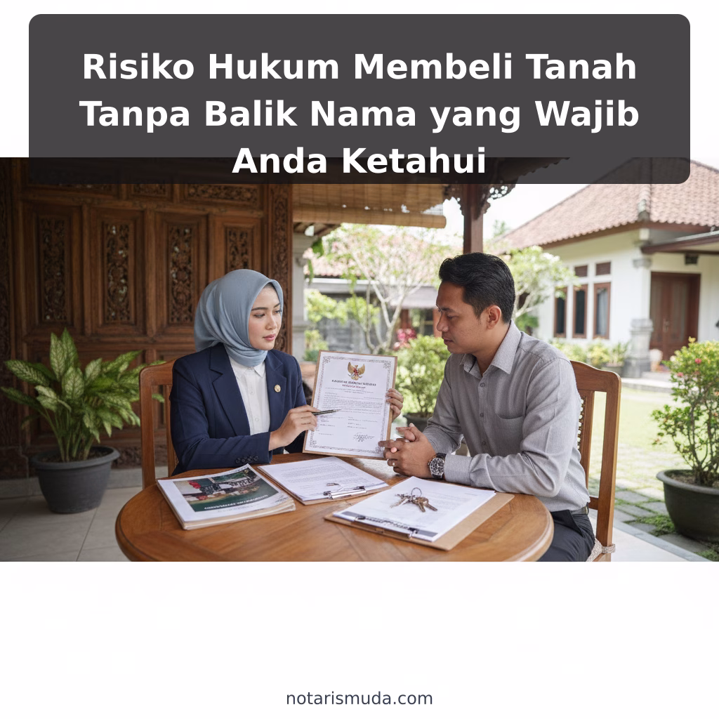 Risiko Hukum Membeli Tanah Tanpa Balik Nama yang Wajib Anda Ketahui