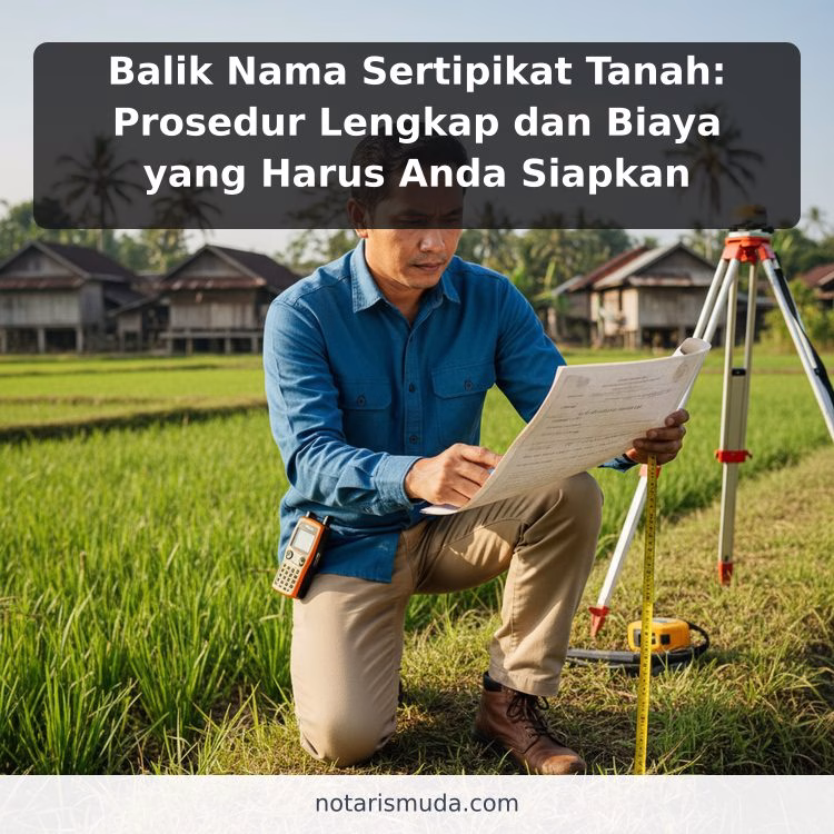 Balik Nama Sertipikat Tanah: Prosedur Lengkap dan Biaya yang Harus Anda Siapkan