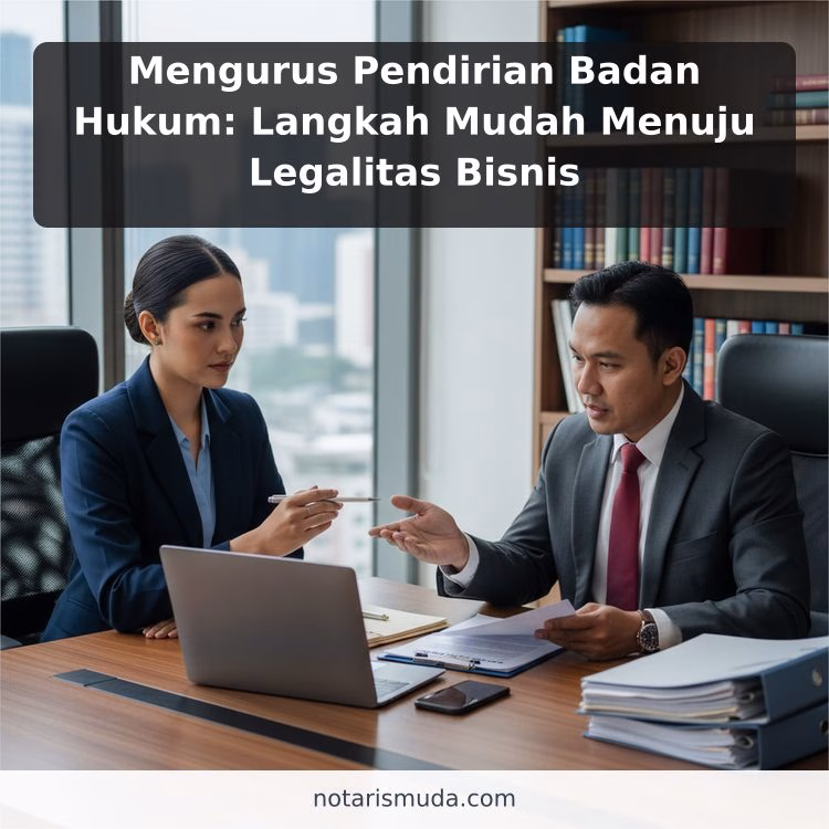 Mengurus Pendirian Badan Hukum: Langkah Mudah Menuju Legalitas Bisnis