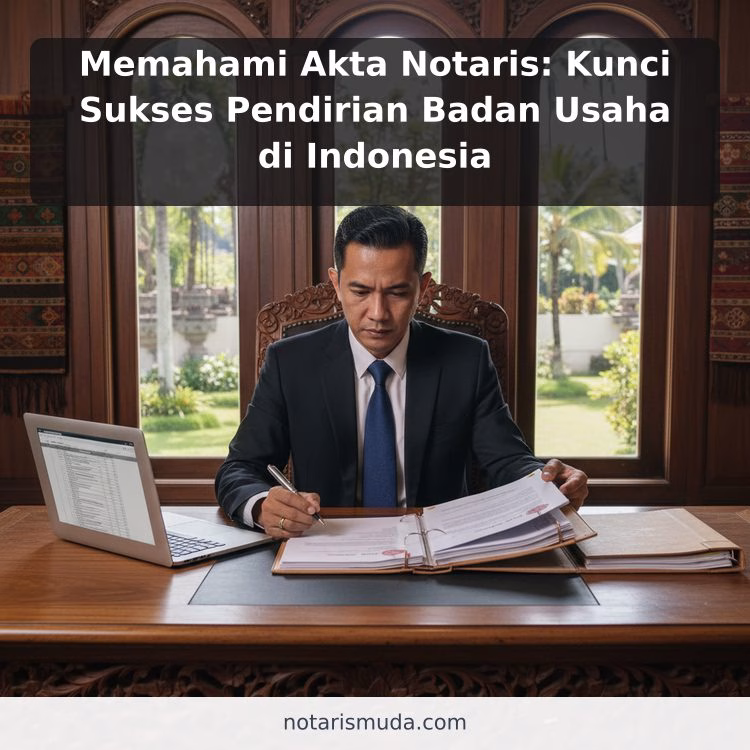 Memahami Akta Notaris: Kunci Sukses Pendirian Badan Usaha di Indonesia